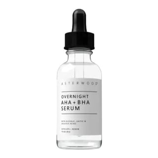 Asterwood Naturals Overnight AHA+BHA Serum