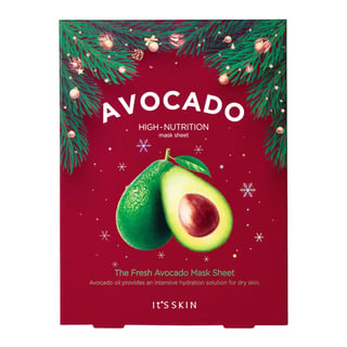 It's Skin The Fresh Avocado High Nutrition Mask Sheet Gift Box