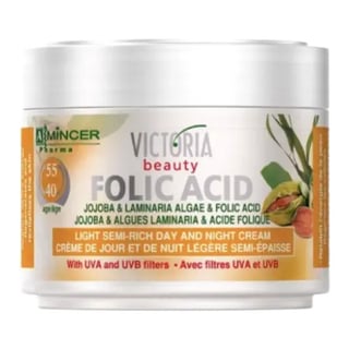 Victoria Beauty Jojoba, Hyaluronic Acid, & Laminaria Algae Light Semi-Rich Face Cream