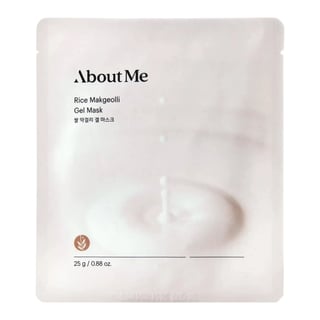 About Me Rice Makgeolli Gel Mask