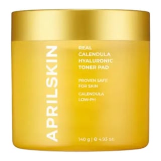 APRILSKIN Real Calendula Hyaluronic Toner Pad