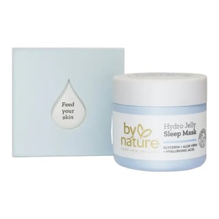 By Nature Hydro Jelly Sleep Mask with Glycerin + Aloe Vera + Hyaluronic Acid