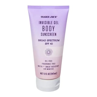 Trader Joe's Invisible Gel Body Sunscreen SPF 40