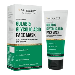 Dr. Sheth's Gulab and Glycolic Acid Face Mask