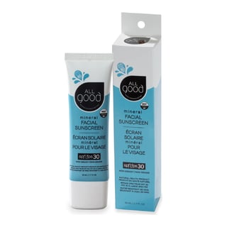 All Good SPF 30 Mineral Facial Sunscreen