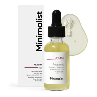 Minimalist AHA BHA 10% Face Exfoliator