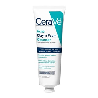 CeraVe Acne Clay To Foam Cleanser
