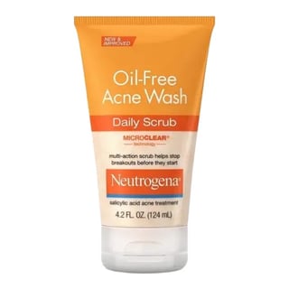 Neutrogena Oil-Free Acne Face Wash Daily Scrub With Salicylic Acid