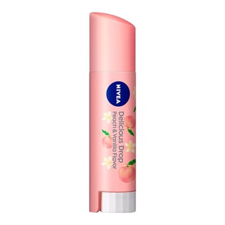 Nivea Delicious Drop Lip Balm SPF 11 - Peach & Vanilla