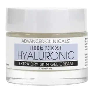 Advanced Clinicals 1000X Boost Hyaluronic Extra Dry Skin Gel Cream