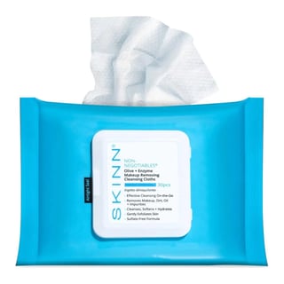 Skinn Olive + Enzyme Makeup Removing Cleansing Cloths