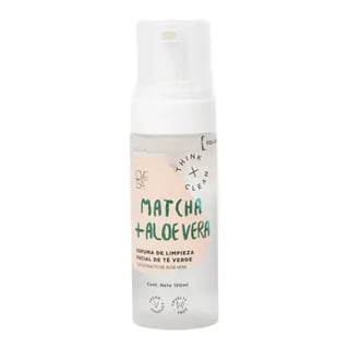 Loveisa Matcha + Aloe Vera Espuma De Limpieza Facial De Te Verde
