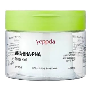 Yeppda AHA-BHA-PHA Face Toner Pads