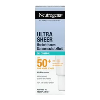 Neutrogena Ultra Sheer Unsichtbares Sonnenschutzfluid SPF 50+