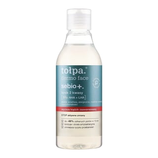 Tołpa Dermo Face Sebio+ Tonik 2 Kwasy 5% AHA + LHA