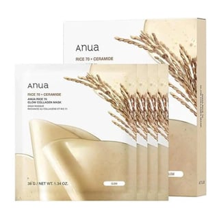 Anua Rice 70 Glow Collagen Mask