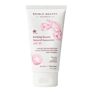 Edible Beauty Basking Beauty Natural Sunscreen SPF 50