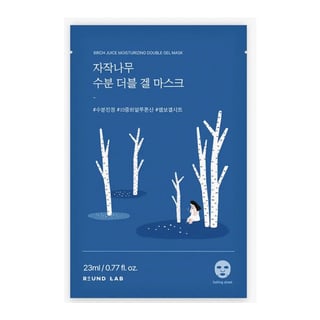 Round Lab Birch Juice Moisturizing Double Gel Mask
