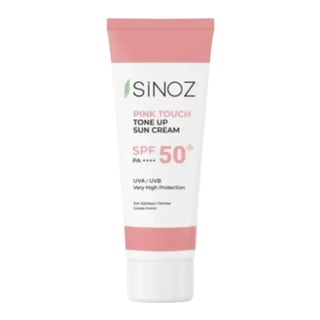 Sinoz Pink Touch Ton Eşitleyici Yüz Güneş Kremi SPF 50+ PA++++ (Pink Touch Tone Up Sun Cream SPF 50+ PA++++)