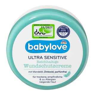babylove dm Wundschutzcreme Ultra Sensitive