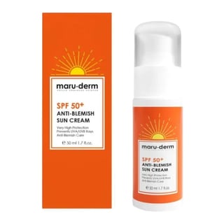 maru.derm SPF 50+ Leke Karşıtı Güneş Kremi (SPF 50+ Anti-Blemish Sun Cream)