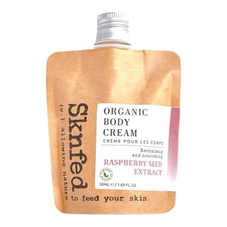Sknfed Organic Body Cream With Raspberry Seed Extract