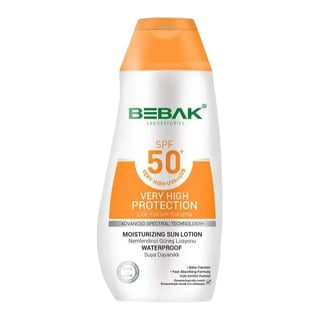 Bebak Laboratories Moisturizing Sun Lotion SPF 50+ High Protection