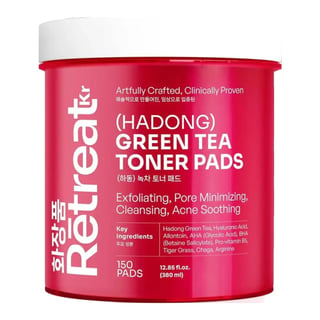 Retreat Kr (Hadong) Green Tea Toner Pads