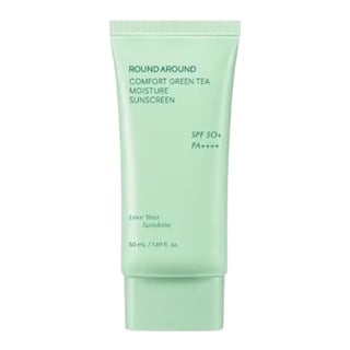 ROUND A'ROUND Comfort Green Tea Moisture Sunscreen SPF 50+