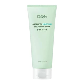 ROUND A'ROUND Green Tea Moisture Cleansing Foam