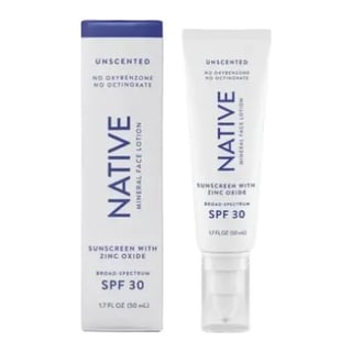 Native Mineral Face Sunscreen SPF 30