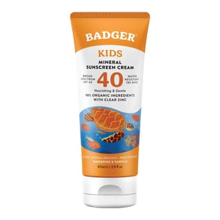 Badger Kids Mineral Sunscreen Cream SPF 40