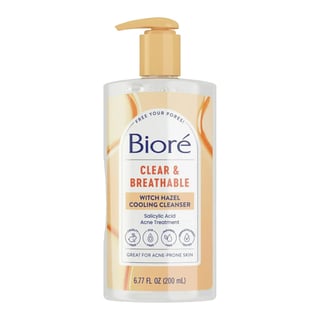 Biore Clear & Breathable Witch Hazel Cooling Cleanser