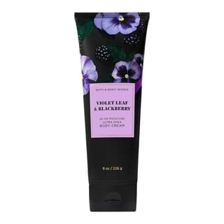 Bath & Body Works Violet Leaf & Blackberry Body Cream