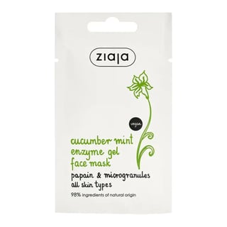 Ziaja Cucumber Mint Enzyme Gel Face Mask