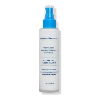 Vitamins and Sea beauty Hydrolyzed Marine Collagen Peptides Plumping Facial Elixir
