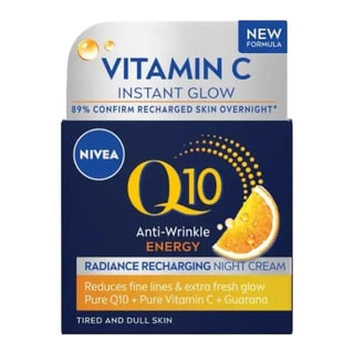 Nivea Q10 Anti-Wrinkle Energy Radiance Recharging Night Cream
