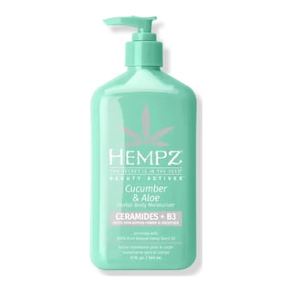 Hempz Beauty Actives Cucumber & Aloe Herbal Body Moisturizer With Ceramides + B3