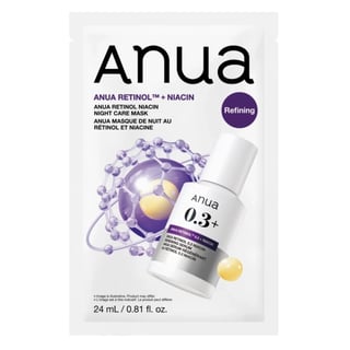 Anua Retinol Niacin Night Care Mask