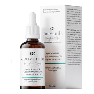 Jeuvenile Alpha Arbutin 2% + Liposomal Vitamin C 5% + Hyaluronic Acid 1% Leke Karşıtı Serum