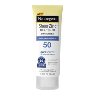 Neutrogena Sheer Zinc Sunscreen Face Lotion - SPF 50
