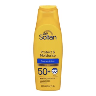 Boots Soltan Protect & Moisturise Lotion SPF 50+