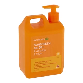 Woolworths Sunscreen Everyday Lotion SPF 50+