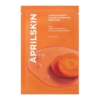 APRILSKIN Carrotene IPMP Calming & Hydrating Sheet Mask