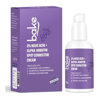 Bake 3% Kojic Acid + Alpha Arbutin Spot Corrector Cream
