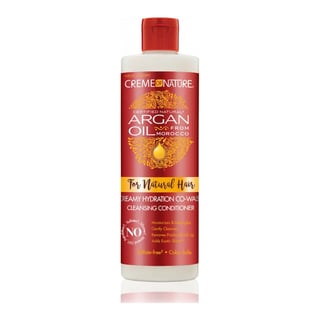 Creme of Nature Argan Oil For Natural Hair Creamy Hydration Co-Wash Cleansing Conditioner