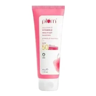 Plum Goodness Squalane & Vitamin E SPF 50 PA+++ Dewy-Bright Sunscreen