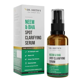 Dr. Sheth's Neem And BHA Spot Clarifying Serum