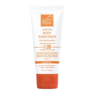 サンテグリティ 無香料 ミネラル ボディサンスクリーン SPF30