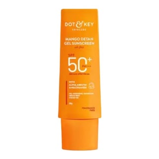 Dot & Key Skincare Mango + Detan Gel Oil Free Sunscreen SPF 50+